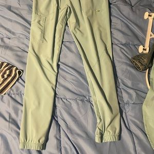 Light blue scrub set